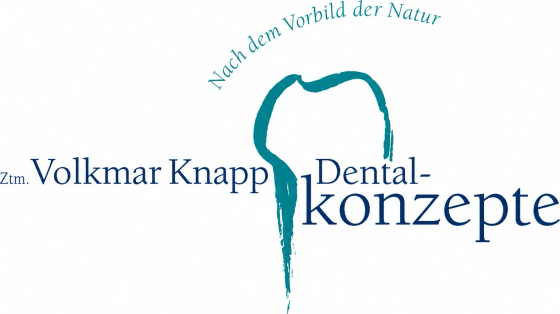 Logo: Ztm. Volkmar Knapp Dentalkonzepte – Nach dem Vorbild der Natur